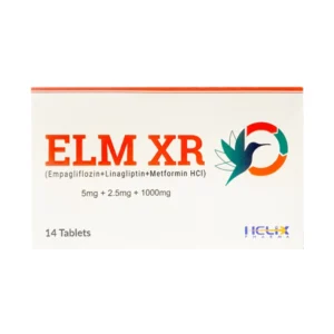 Elm Xr 5mg+2.5mg+1000mg