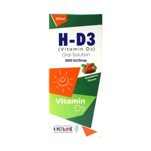 H-D3 Vitamin D3 Oral Solution 500IU/Drop