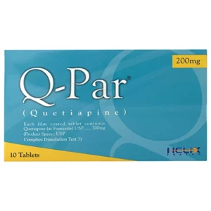 Q-Par Quetiapine 200mg