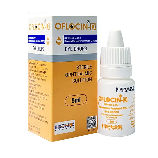 Oflocin-D 0.30% 5ml - Image 2